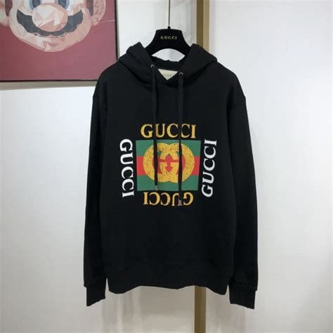 high quality replica gucci shirts|gucci hoodie real or fake.